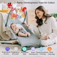 thumbnail image 3 of Cute Car Seat Toys for Babies 0-6 Months, Stroller Toys with Crinkle, Teether, Music Box, Rattle, BB Squeaker for 0 3 6 9 12 Months Babies Infant Boys Girls Gifts, 3 of 6