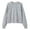 A-Grey294, variant on XIAOCHA Womens Cropped Solid Crew Neck Sweatshirt Oversized Long Sleeve Pullover Soft Minimalist Casual Sweatshirts