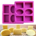 thumbnail image 1 of Gwong hogar 6 agujeros de media bola esfera silicona molde antiadherente de pastel de chocolate herramientas de hornear de bricolaje Gwong 21054942, 1 of 7