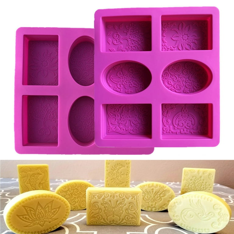 Silicone DIY Soap Making Molds Chocolate Baking Supplies Handmade Craft