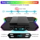 thumbnail image 4 of Almohadilla de enfriamiento para computadora portátil RGB, enfriador de computadora portátil para juegos con pantalla LED con 6 ventiladores ajustables de alta velocidad, compatible con computadora p Namotu CZDZ-HY89, 4 of 6