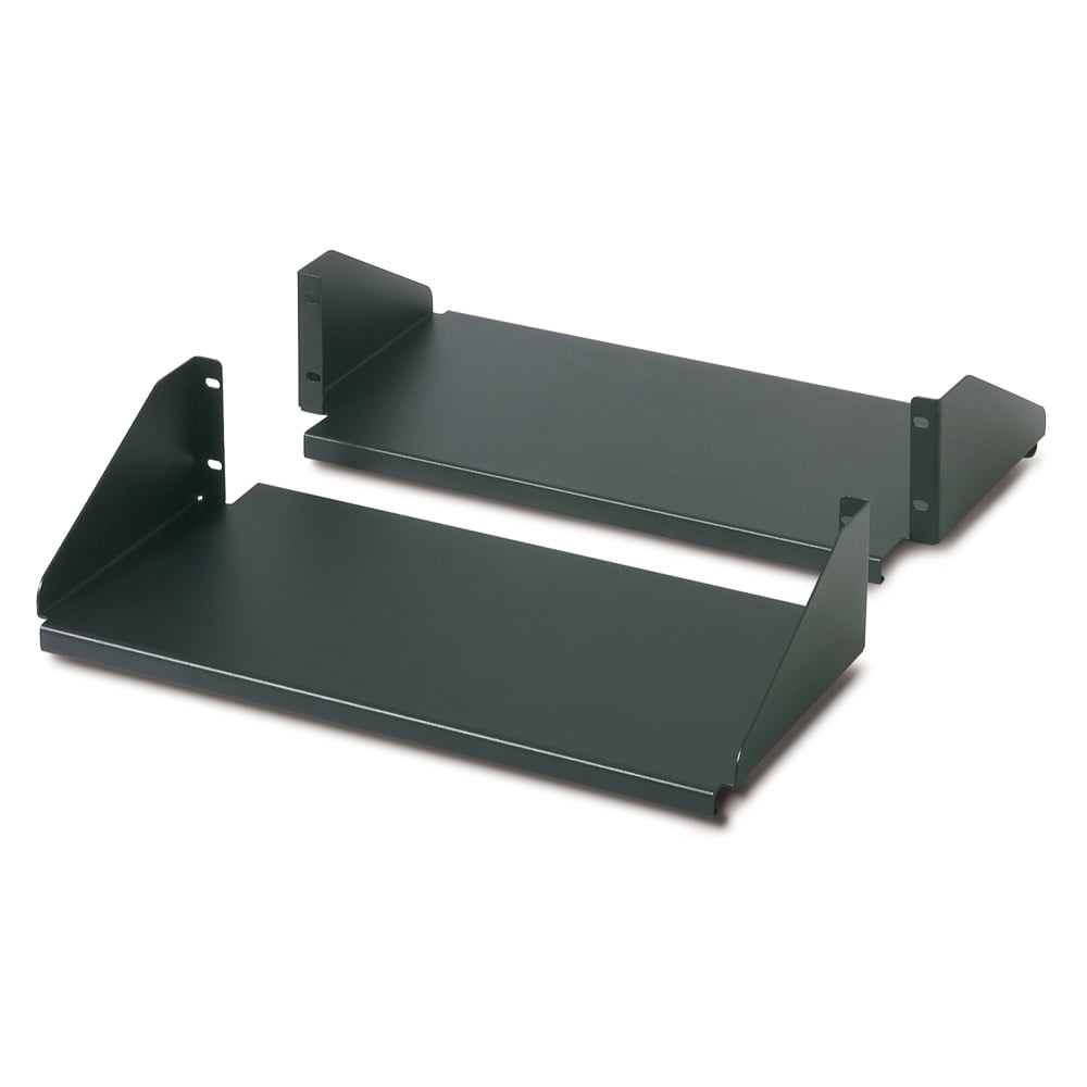 Schneider Double Sided Fixed Shelf for 2Post Rack 250 lbs Black