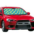 thumbnail image 2 of Kdxio Ball Tennis Print Front Windshield Sun Shade,Folding Auto Sunshade for Car Truck SUV-Medium, 2 of 7
