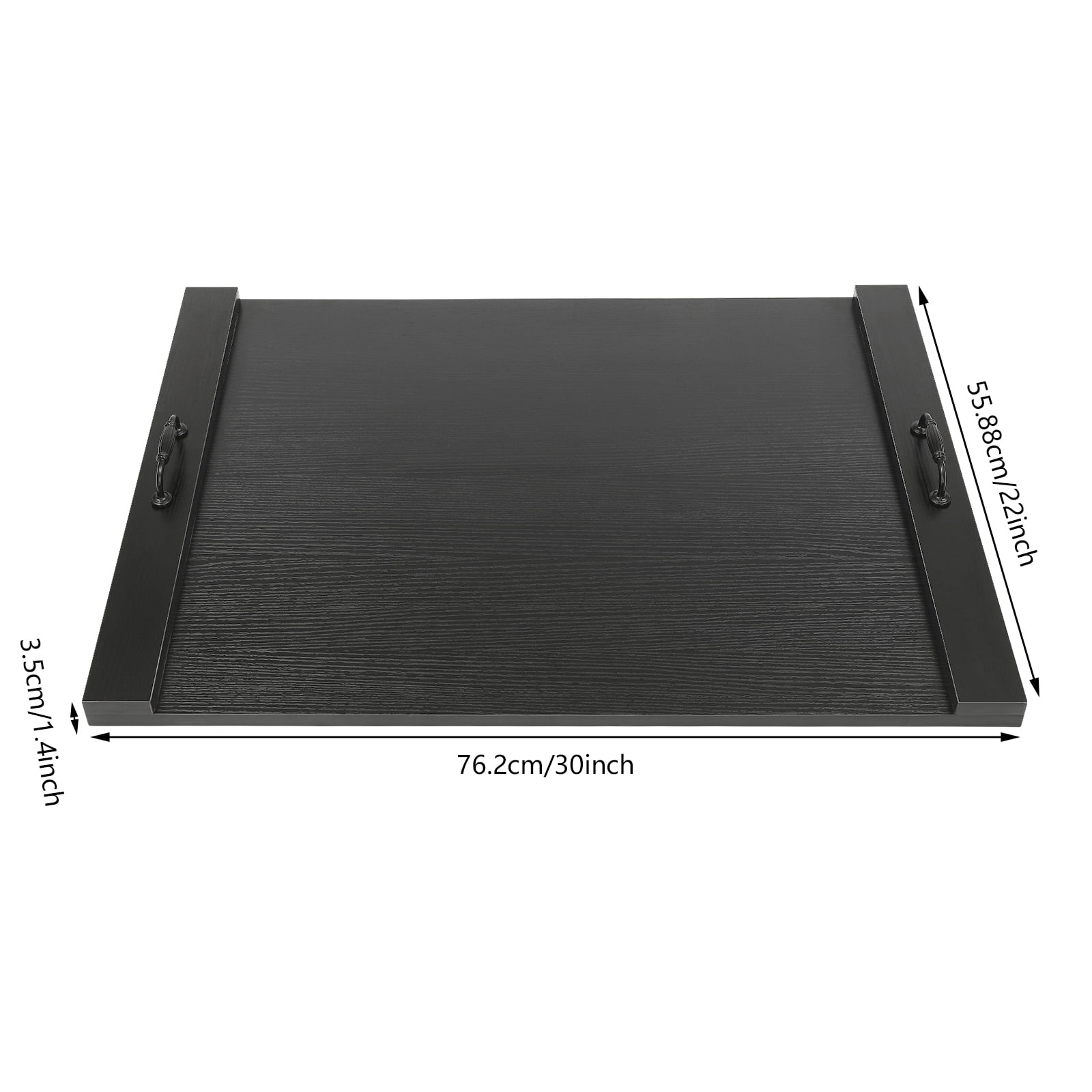 ChicHomey 30x22in Protective Stove Top Cover with Handles,Wooden Stove Top Cover, Durable Scratch-Resistant Kitchen Organizer