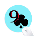 thumbnail image 1 of Happiness Club 9 Poker Mouse Pad Comfortable Game Office Mat, 1 of 2