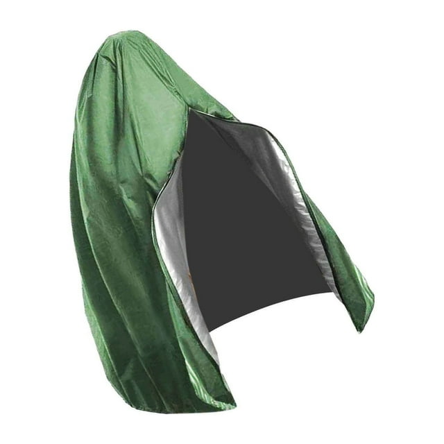ziyahi Housse de Protection Imperméable pour Chaise Suspendue de Patio Œuf Vert 115x190x1cm