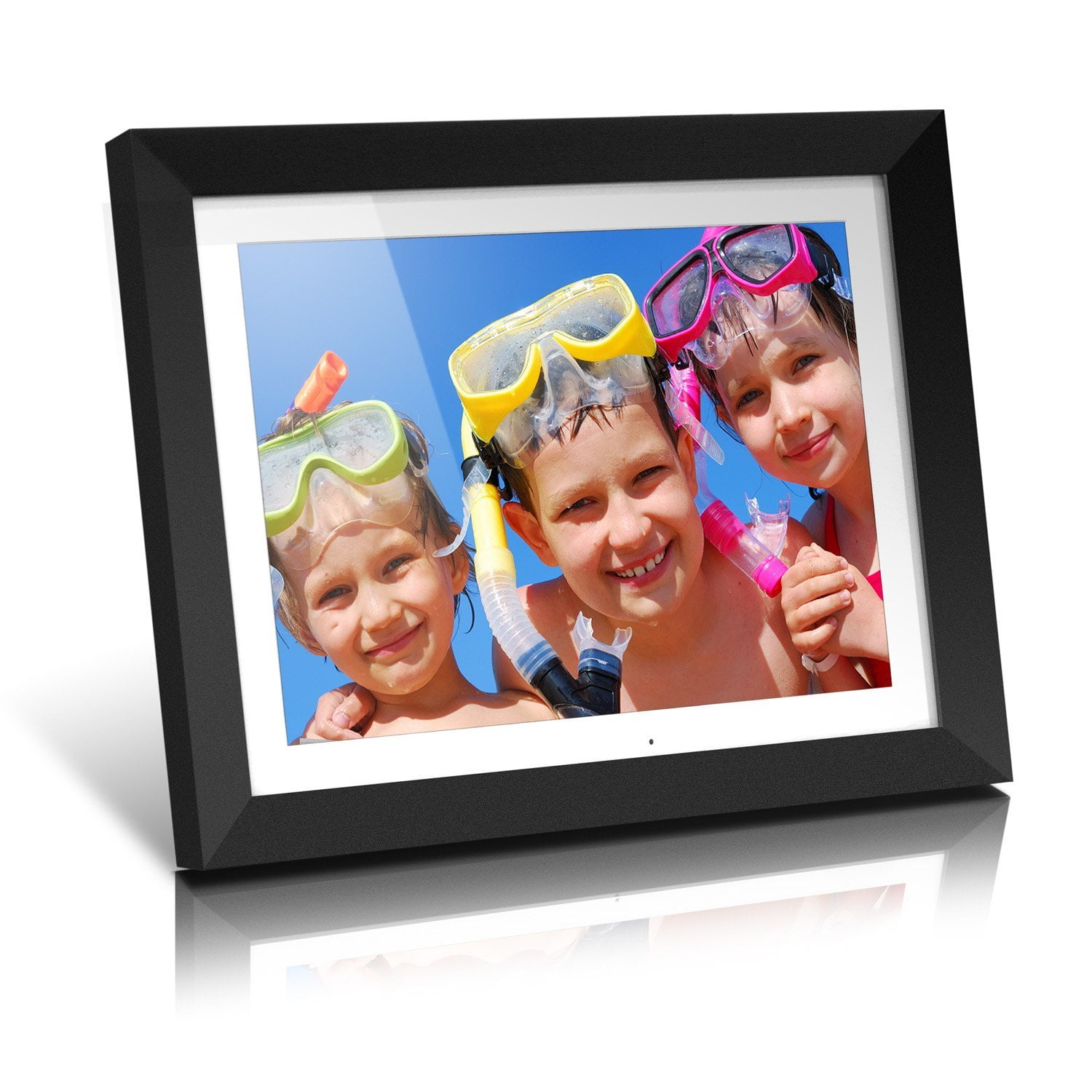 Aluratek 15" Digital Photo Frame 4GB BuiltIn Memory Office Home Decor