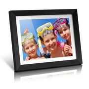 Aluratek 15 Inch Digital Photo Frame 15 4GB Built-in Memory LCD Digital Photo Frame with USB Cable & Power Adapter, Black
