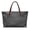Black Speckled Pattern, variant on Black Speckled Pattern Reversible Top Handle Satchel, Top Handle Bag with Portable Lightweight Tote Bag for Women for Daily Errands Excursions