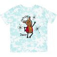thumbnail image 3 of Inktastic Dancer Reindeer Boys or Girls Toddler T-Shirt, 3 of 5