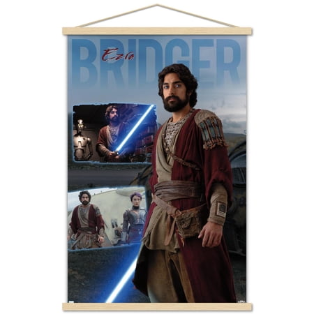 Star Wars: Ahsoka - Ezra Bridger Wall Poster with Magnetic Frame, 22.375" x 34"