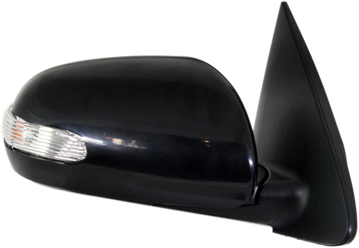 Mirror Compatible With 2010 Kia Forte Right Passenger Side Heated In-Housing Signal Light Paintable Kool-Vue
