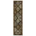 thumbnail image 4 of Oriental Weavers Andorra Area Rug - 2408A - 2'6" x 12' - in Red/ Multi - Vintage Inspired, Stain Resistant, Family and Pet Friendly , Entryway, Hallway Runner Rug, 4 of 4