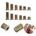 thumbnail image 2 of MasteelfCA 60pcs Threaded Insert T-nuts Metal Hex Socket Nuts Internal Threads Nuts, 2 of 7
