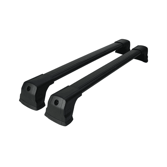 Cross Rail Roof Rack Fits Ford Transit Connect 2002-2014 Black | Adjustable Aluminum Heavy Duty 300 LBS Anti-Theft Lock Cargo Carrier Rooftop Crossbar Accessories for Bike, Basket, Snowboard, Luggage