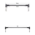 thumbnail image 3 of GLFILL Guitar Effects Pedal Cable Connector 15/60cm Single Piece Effector Connection Cables Basses Right Angle Wire Accessories 60cm, 3 of 6