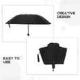 thumbnail image 3 of unbranded Negro Plegable Para Lluvia Pesada Con Amplia Para Uso Diario Y Viaje, 3 of 8