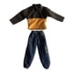 thumbnail image 3 of Disfraz de Top y pantalones de manga larga 1:12, traje elegante para Cosplay, ropa de moda para muñeco masculino de 6 pulgadas, accesorios de figuras, 3 of 9