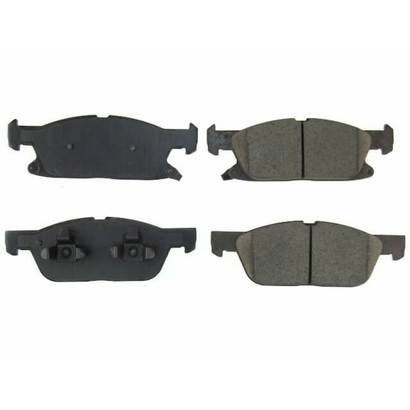 Front Brake Pad Set - Compatible with 2019 - 2024 Ford Edge - Power Stop