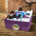 thumbnail image 4 of Little Giant Boîte à DuraTote Organisateur avec 2 Compartiments et Poignée, Violet, 4 of 12