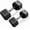5+10 lbs Single, variant on 15-70LB Hex Dumbbell Set - Rubber Coated Heavy Duty Iron Weights, Multi-Size Options for Home Gym Strength Training & Muscle Building