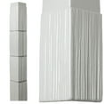 thumbnail image 1 of The Foundry 10"W x 60"H Corner Kit for 10" Staggered Shakes (4 Corners and 8 J-Channels), 123 - Snow, 1 of 1