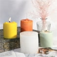thumbnail image 3 of Rvaymup Cylinder Candle Mold Silicone Mold for Candle Making Reusable Candle Resin Mould, 3 of 11