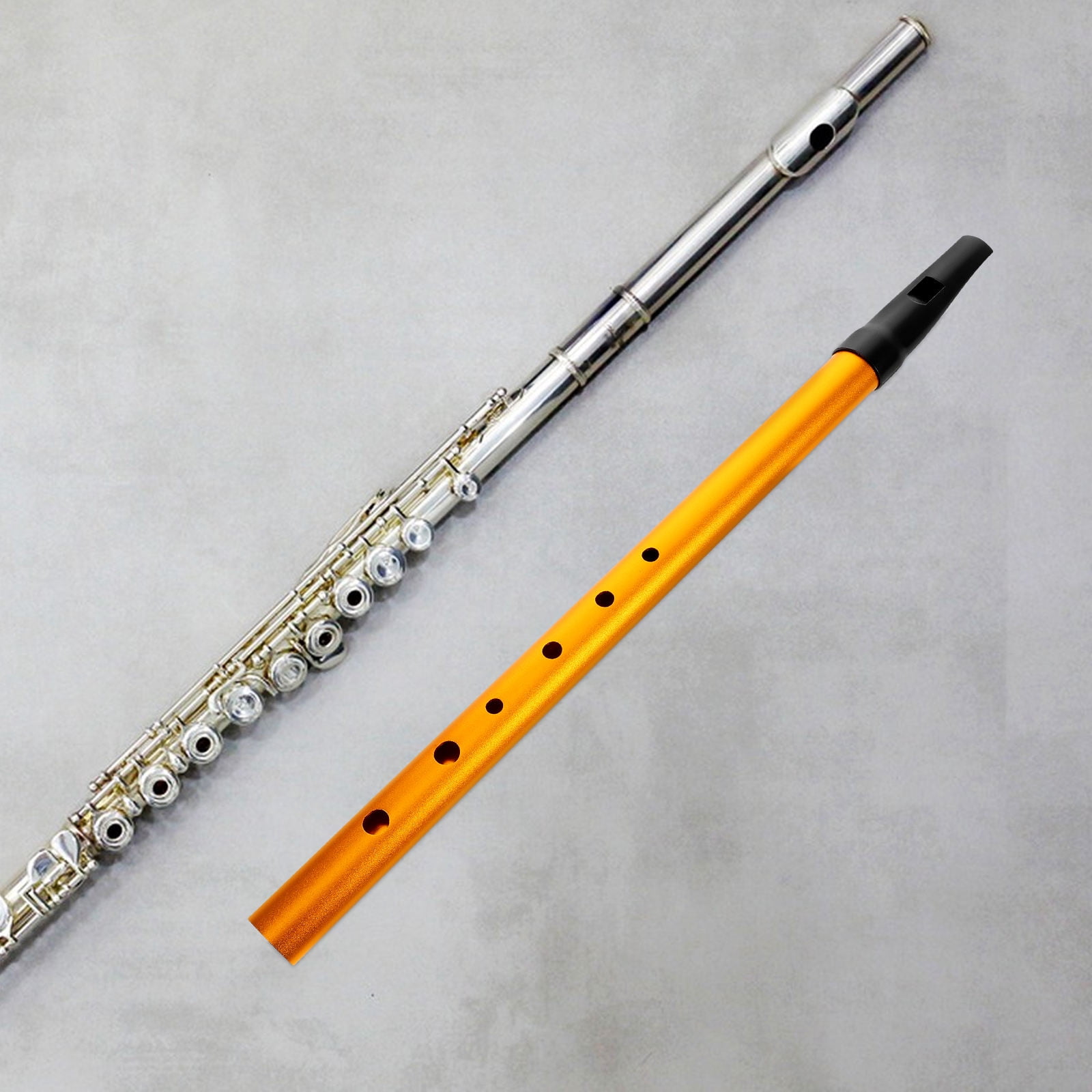 YOSADIER Beginner Ire Flute Vertical Tin Whistle 6 Hole Key of C Instrument