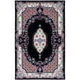 thumbnail image 2 of SAFAVIEH Bellagio Chandler Floral Wool Area Rug, Black/Ivory, 5' x 8', 2 of 11