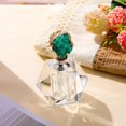 thumbnail image 4 of ABCISI 14ML Crystal-Glass Empty Perfume Bottle, Octagonal Vintage Refillable Small Essential Oil Bottles Home Decoration, Suitable for Custom Perfume and Essential Oil Collections (White & Green), 4 of 14
