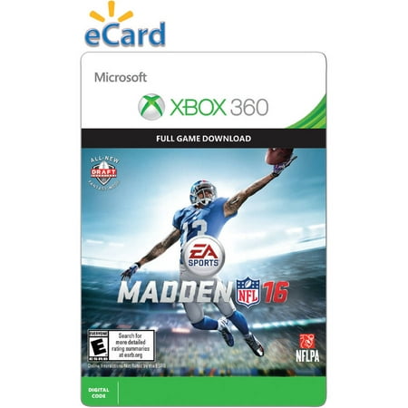 Madden NFL 16 (Xbox 360) (Email Delivery) (Best Way To Live Stream Nfl Games)