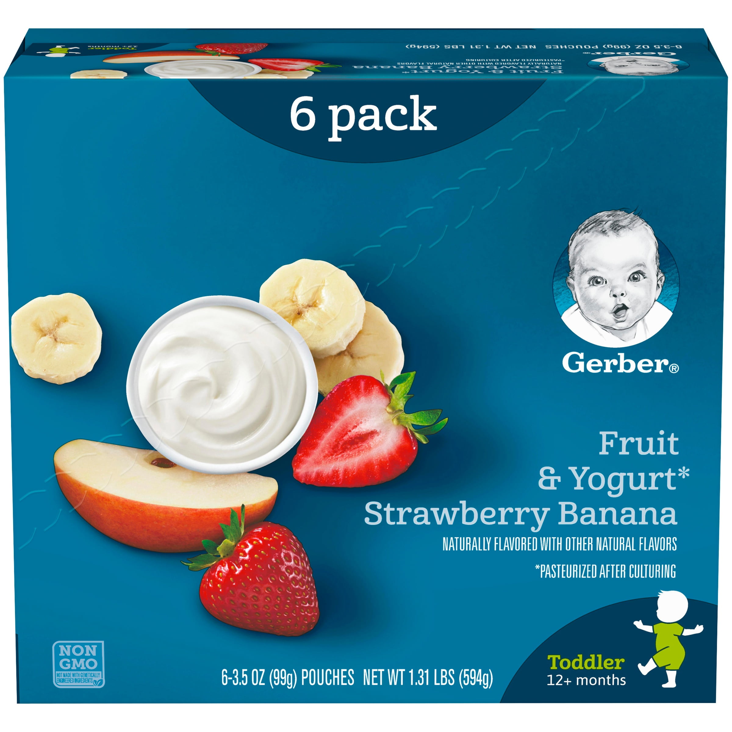 gerber yogurt pouches