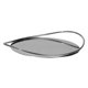 thumbnail image 1 of Bandeja para servir vajilla, bandeja para servir frutas, regalo de inauguración de la casa, soporte para tazas de tetera, organizador de vajilla para Acero inoxidable, 1 of 9