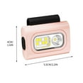 thumbnail image 2 of Qonioi Red LED Chest Running Light, Magnetic Hands-Free Night Jogging Lamp, Outdoor Sports Illumination, Reflective Safety Gear, 2 of 2