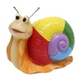 thumbnail image 1 of Snails Planta Pot de la casa Caminata de la casa Ornamento de resina Interior Plantas al aire libre Plantador de es de granja para el dormitorio, 1 of 8