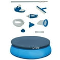 thumbnail image 1 of Intex Kit d'Entretien de Piscine de Luxe & Intex Couverture de Piscine hors Sol 15 Pieds, 1 of 12