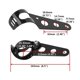 thumbnail image 2 of 2024, Soporte para faros delanteros de motocicleta, soportes de montaje para faros delanteros de 35 mm a 43 mm para Chopper Cafe Racer-Negro, 2 of 4