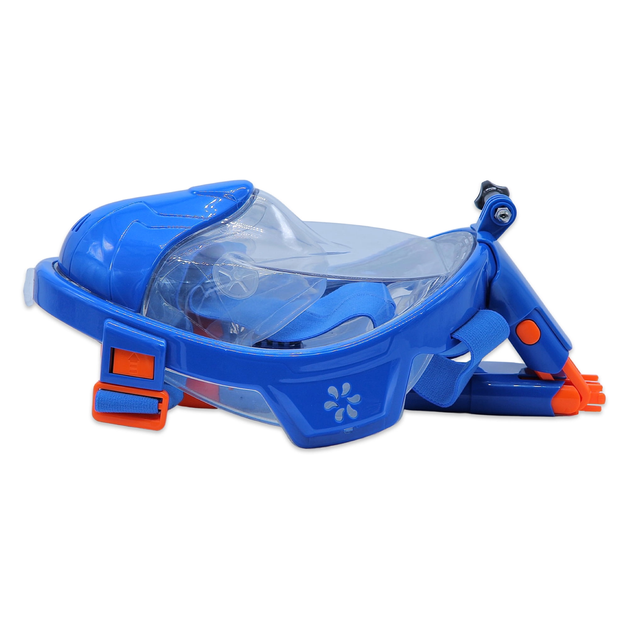Maui and Sons Blue Full Face Diving Mask - L/XL for Adults