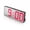 BLACK, variant on DAYBETTER Digital Alarm Clock, 3 Alarm Settings with Snooze, 12/24H Cycle Display, 7 Color Light Dimmable, Power Saving Mode for Bedroom Office Decor(White)