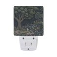 thumbnail image 5 of Yayeee LED Plug in Night Light for The Home with Auto Dusk to Dawn Light Sensors, 2 Pack, Green Forest Scene, 5 of 6