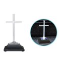 thumbnail image 3 of Led Solar Cross Garden Decor Path Lawn Yard Acrylic Outdoor Landscape B, 3 of 9