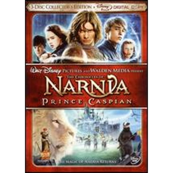 Pre-Owned The Chronicles of Narnia: Prince Caspian [3 Discs] (DVD 0786936772340) directed by Andrew Adamson, David Strangmuller