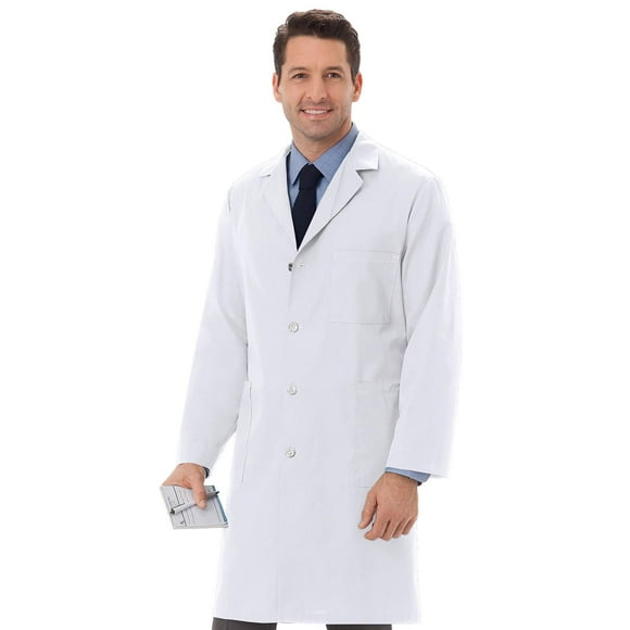 Meta - 6116-11-Sz TG 6116-11-Sz Blouse de Laboratoire Unisexe en Poly-Coton, Blanc, TG (46-48)