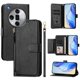 thumbnail image 3 of Funda para OPPO Find X7 Ultra 5G Cartera de Mano con Cremallera y Correa Cruzada Desmontable, 3 of 5