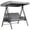 GY2, variant on Universal Outdoor Swing Chair Canopy Replacement, Waterproof Windproof Anti-UV Heavy Duty Patio Swing Top Cover, Garden Hammock Canopy for Porch, Furniture Covers