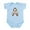 Sky Blue, variant on CafePress - Autism Awareness Body Suit - Baby Light Bodysuit, Size Newborn - 24 Months