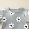 thumbnail image 5 of XZNPDUCQ Toddler Girls Summer Outfit Short Sleeve T-Shirt Tops Elastic Waist Shorts Set Girls Clothes Cartoon Print kids For 6 12 18 24 Months 2T 3T 4T 5T Dailywear Green，18-24 Months, 5 of 9