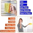 thumbnail image 3 of Window Blind Cleaner Duster Tool, Hand held Washable Mini Cleaner Brush with 7 Removable Microfiber Sleeves, for Air Conditioning Home Gadgets, Car Vents, Fan Shutters (2 PCS), 3 of 7