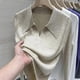 thumbnail image 4 of Suéter de mujer Otoño Invierno 2023 Nueva moda Jersey Cuello cuadrado Suéteres de manga larga Jersey Prendas de punto gruesas Suéteres suaves, 4 of 5