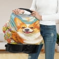 thumbnail image 6 of Renewold Cute Corgi Infant Car Seat Cover Cute Carseat Canopy, Baby Breastfeeding Stroller High Chair Shopping Cart Cover, 6 of 7